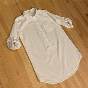 J. Crew Lightweight White Button Down